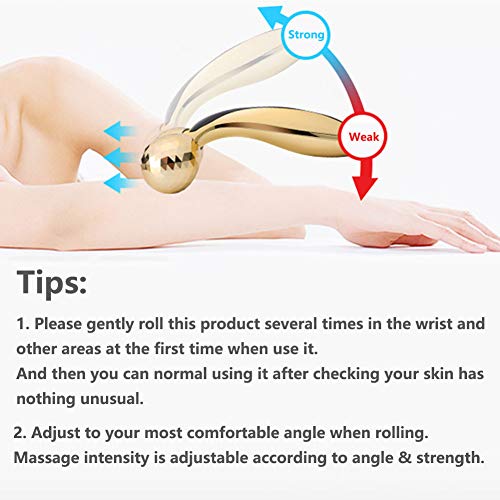 Supant V Facial Roller Massager, Reduce Wrinkles In Neck And Eyes, Massage For Lymphatic Drainage, Face Lifting, Reduce Puffiness, Skin Tightening & Collagen Production, Clear Toxins #TOP5