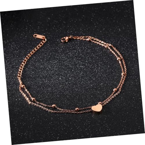 Tobillera inoxidable de mujer para lucir joyas de moda en la playa este verano 5