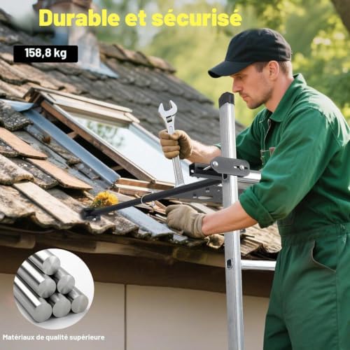 Stabilisateur d'échelle pour l'entretien sécurisé de votre toit et de la façade - 3