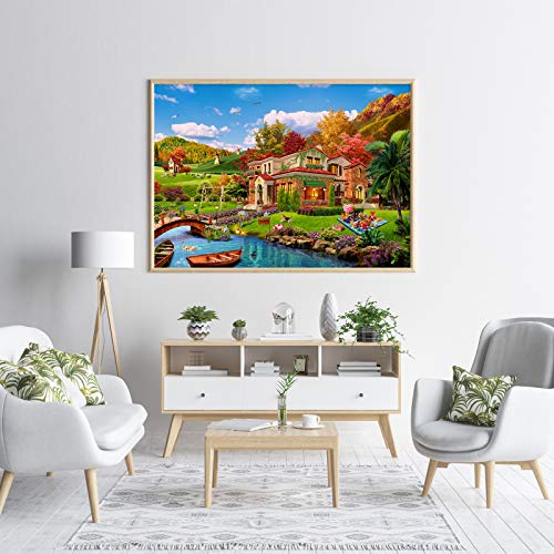 Puzzle 1000 Teile,Puzzle für Erwachsene,Impossible Puzzle, farbenfrohes Legespiel,Erwachsenenpuzzle ab 14 Jahren… – Bild 6