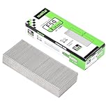 meite 18 Gauge Stainless Steel Brad Nails, Type 18G / 50 mm 18GA Brad Nails, 304 Stainless Steel Small Finishing Nail Gun Nails for Pneumatic, Electric Brad Nailer Gun (2,000 Counts)