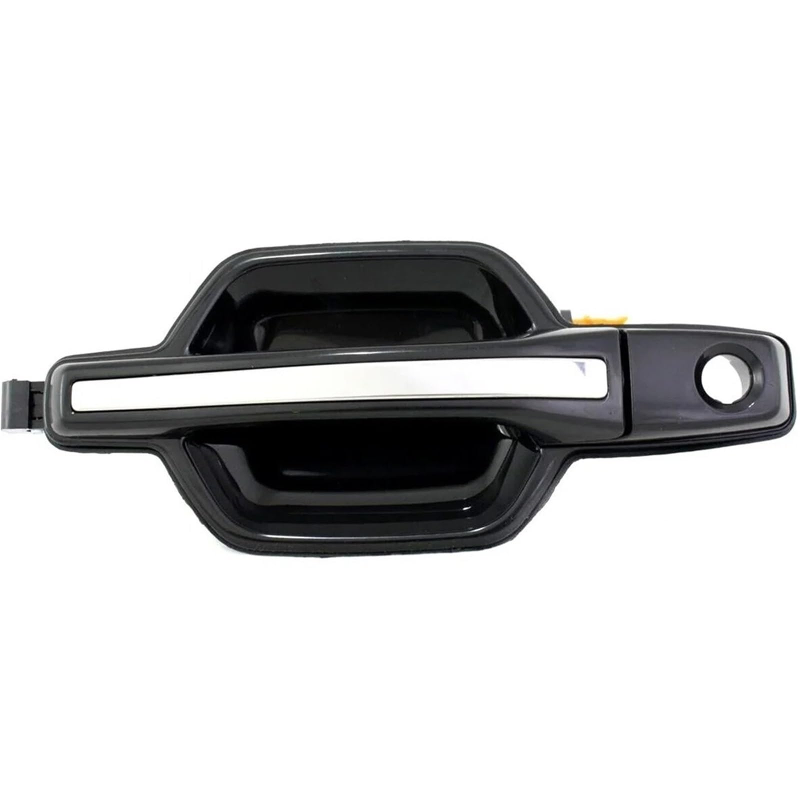 Hillar Front Left Door Outer Handle For Mitsubishi For Montero 2001-2006 For Pajero 1999 Exterior Outside Door Handle 5716A359xa Mr970425 Chrome Black(Front Left)