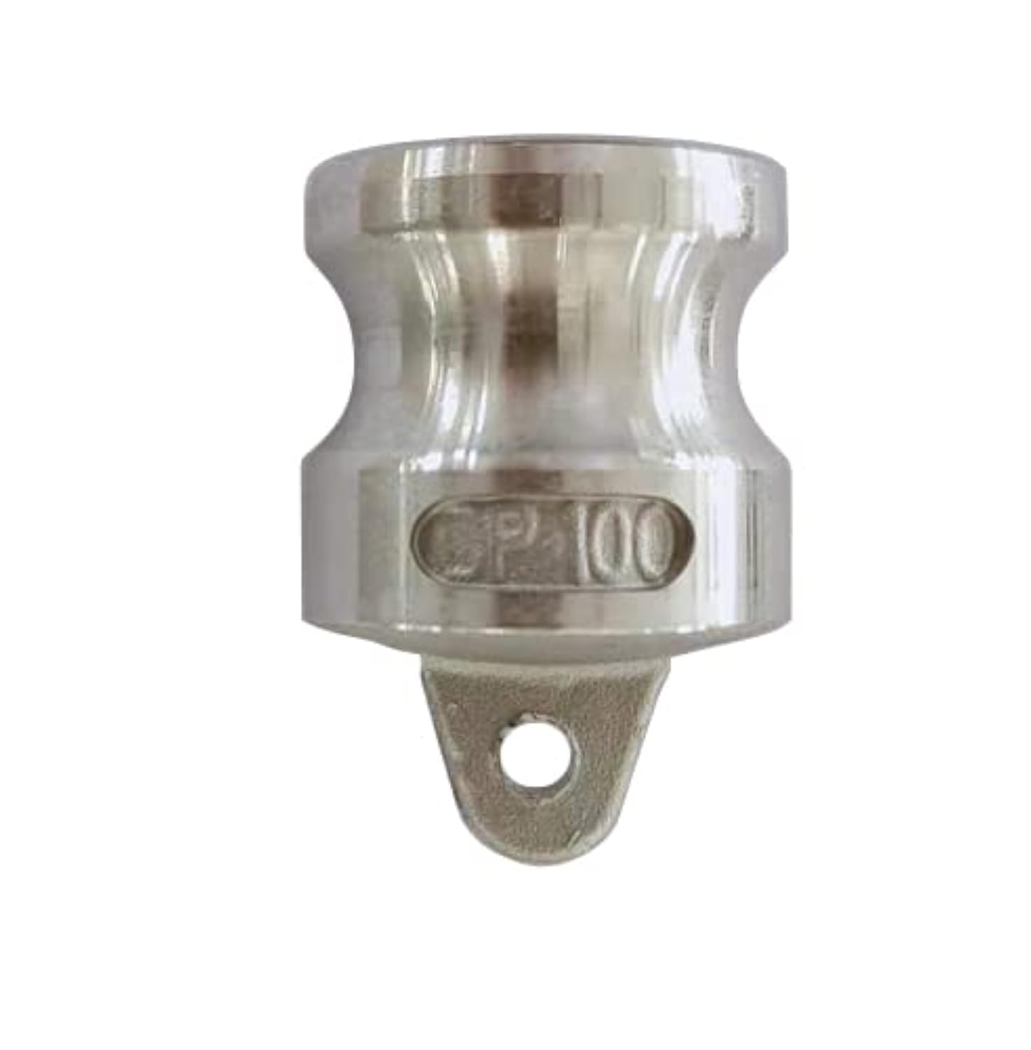 Quafwia 2 pcs Aluminum cam lock fittings (1" Part DP) cam groove hose fitting camlock fittings Dust Plug camlock fitting (1'')