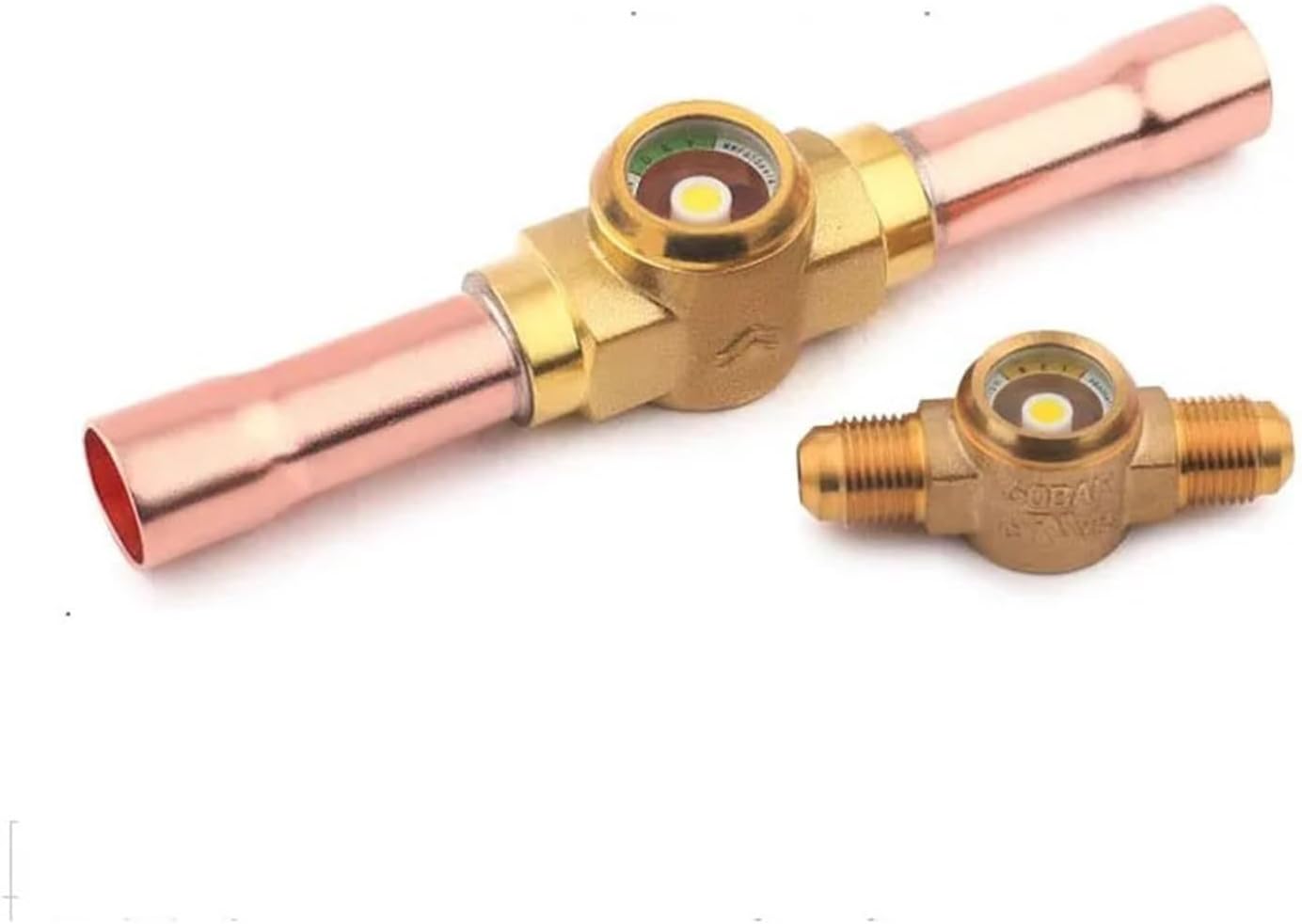1PCS SG type cold storage central air conditioning refrigeration unit accessories sight glass(5-8-SAE)