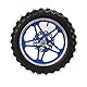 aqxreight Motorrad Vorderrad Montage Mini Dirt Bike Felge Reifen 2,5 ‑ 10 Starke Grip Verschleißfestigkeit Dirt Bike Motorrad Fahrrad