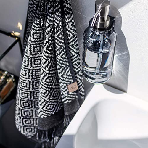 Mette Ditmer - Badetuch Marokko 70 x 140 cm - Schwarz/Grau