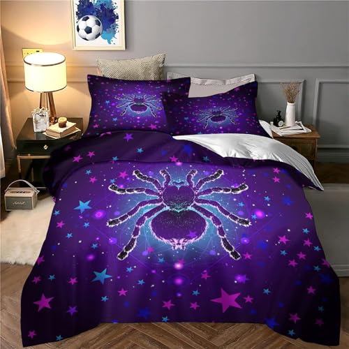 Housse de couette super douce araignée étoilée pour des nuits féeriques
