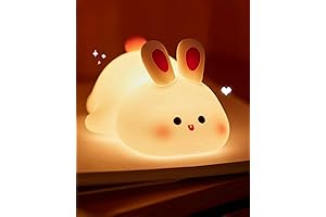 Big Face Rabbit Night Light: An Endearing Companion for Nighttime Adventures