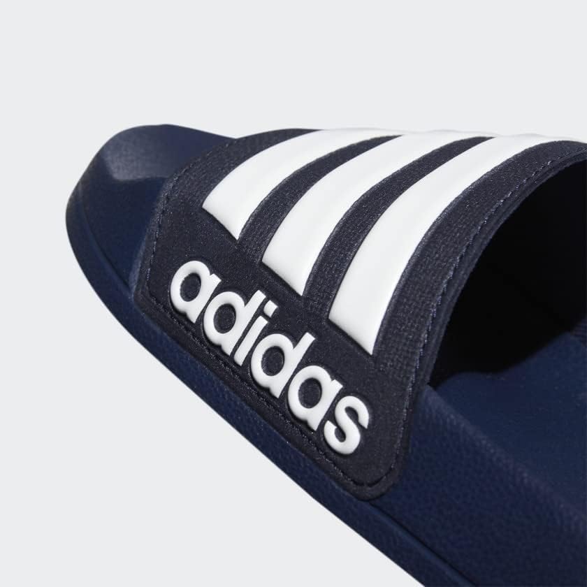 adidas Men's Adilette Shower Slides 4 Collegiate Navy/White/Collegiate Navy