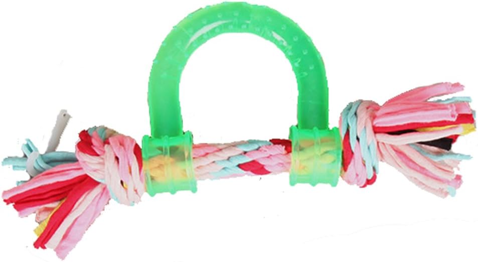 SUPERCB Dog Cat Pet Toy Rope Chew Teeth Clean Kont Ball Animal 7 Pair Set