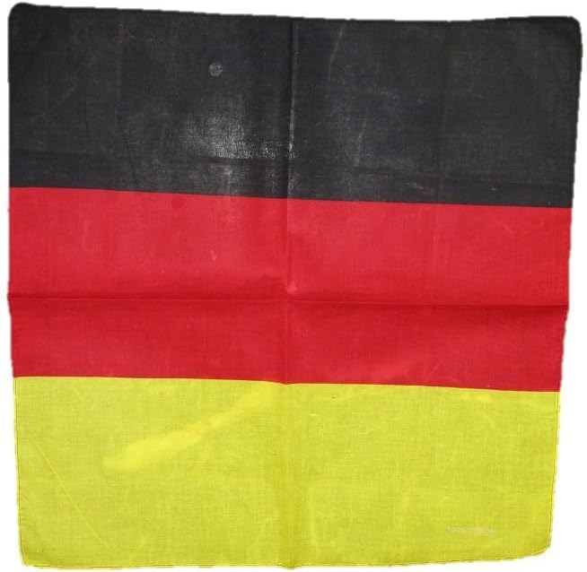 AES Wholesale lot 3 22"x22" German Germany Deutschland Flag Bandana