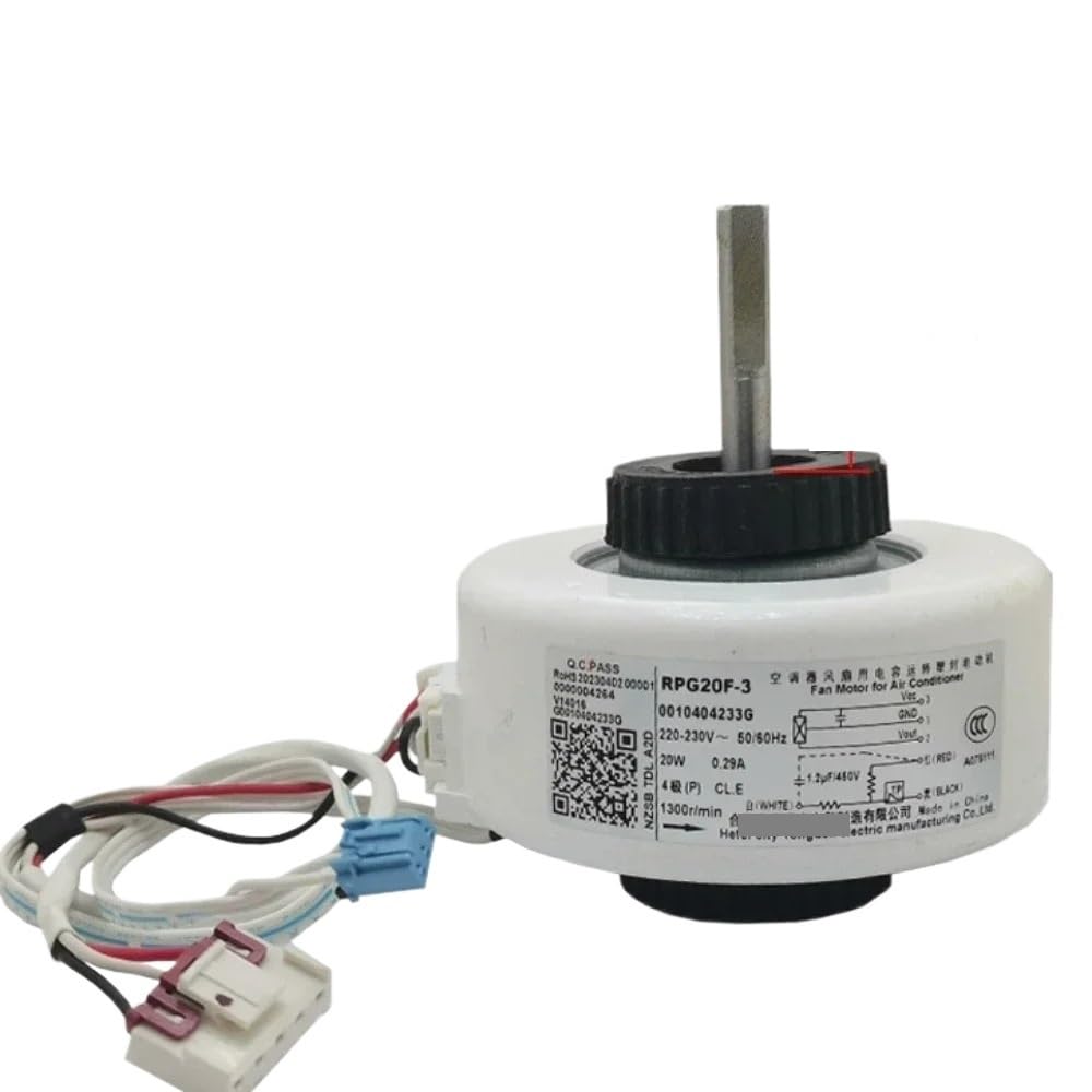 LIANPENGOU Air Conditioner Indoor Unit AC Fan Motor RPG20F-3 220-240V 50/60Hz 20W 1300r/min 0010404233G Conditioning Parts