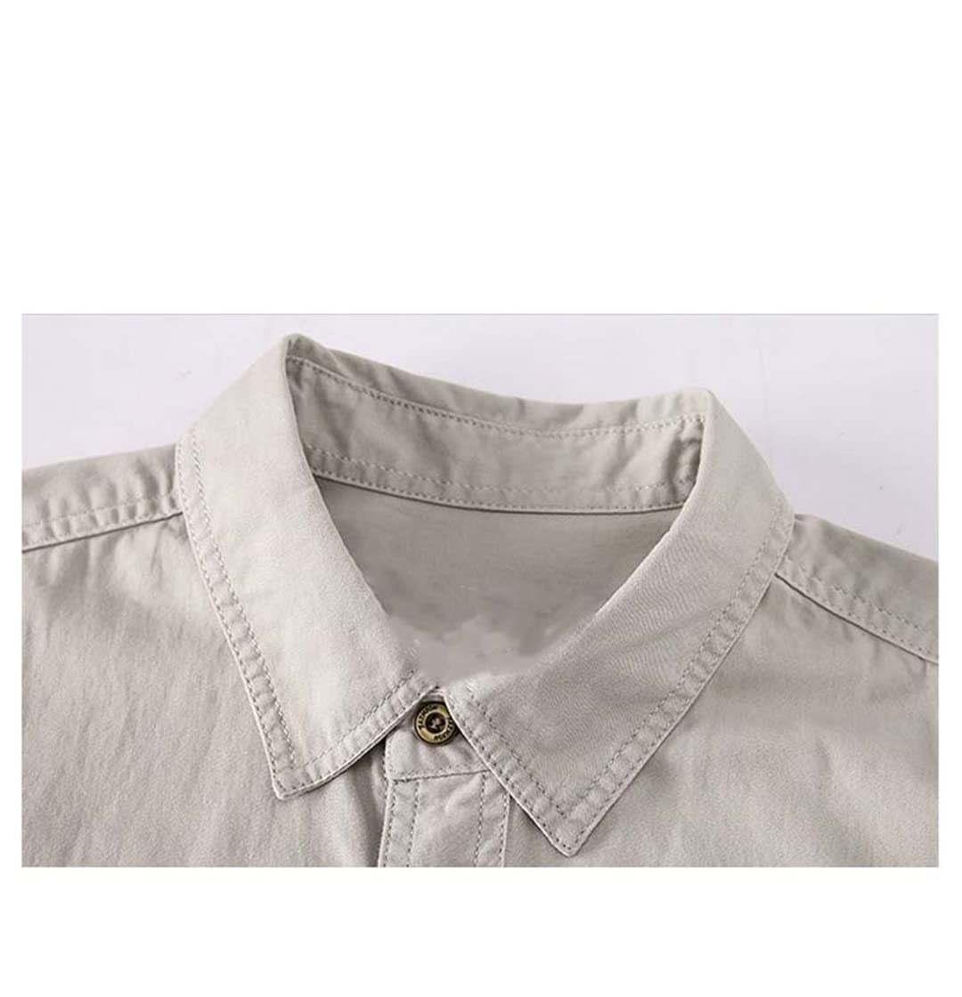 Disimlarl Cargo koszule z długim rękawem dla mężczyzn, oversize, wojskowe ubrania, bluzka na co dzień, 67001 5, 5XL