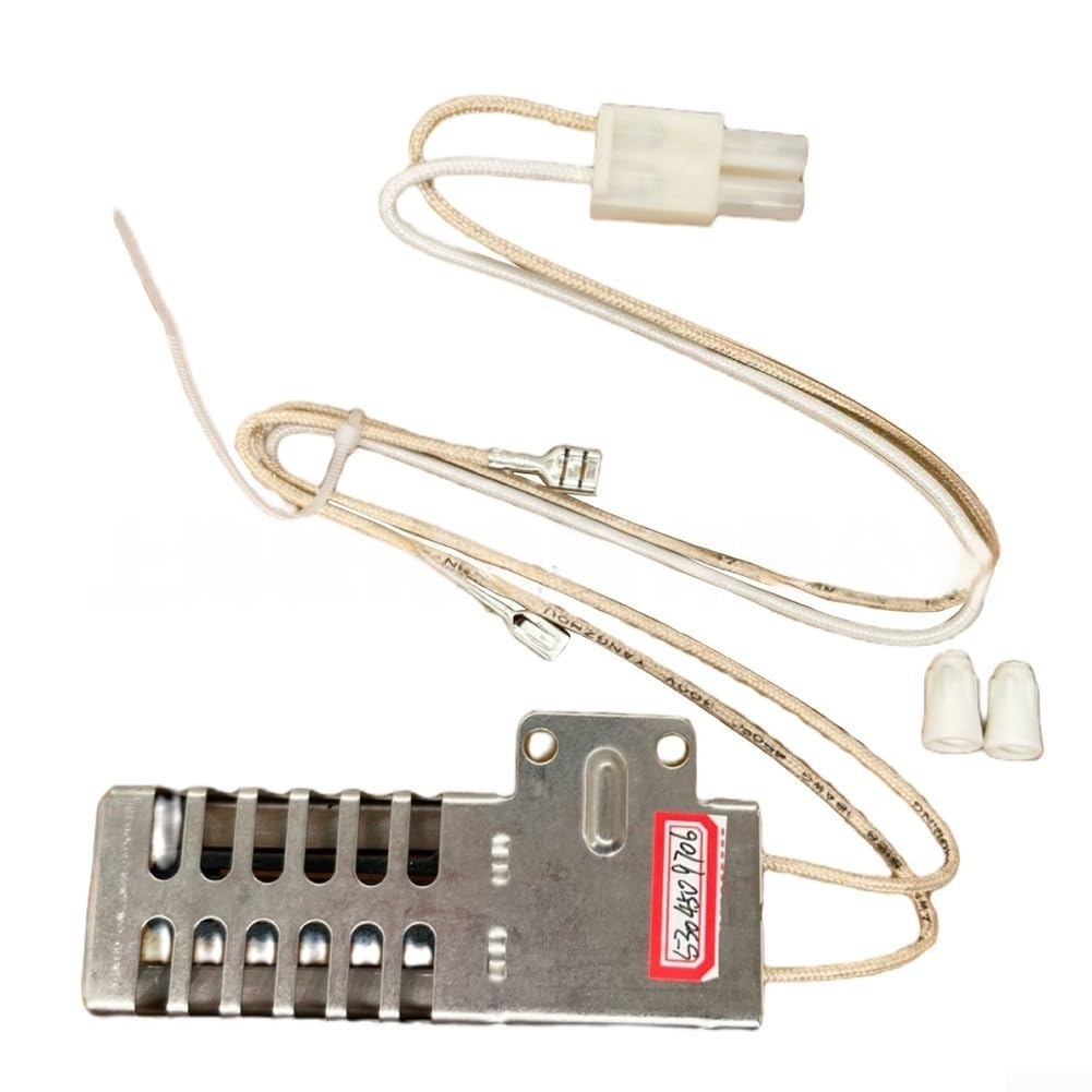 Gas-Kaminzünderelektroden-Ersatz-Set – hitzebeständiger Piezo-Funkengenerator für Heizung, Ofenreparatur, 15 x 15 x 3 cm