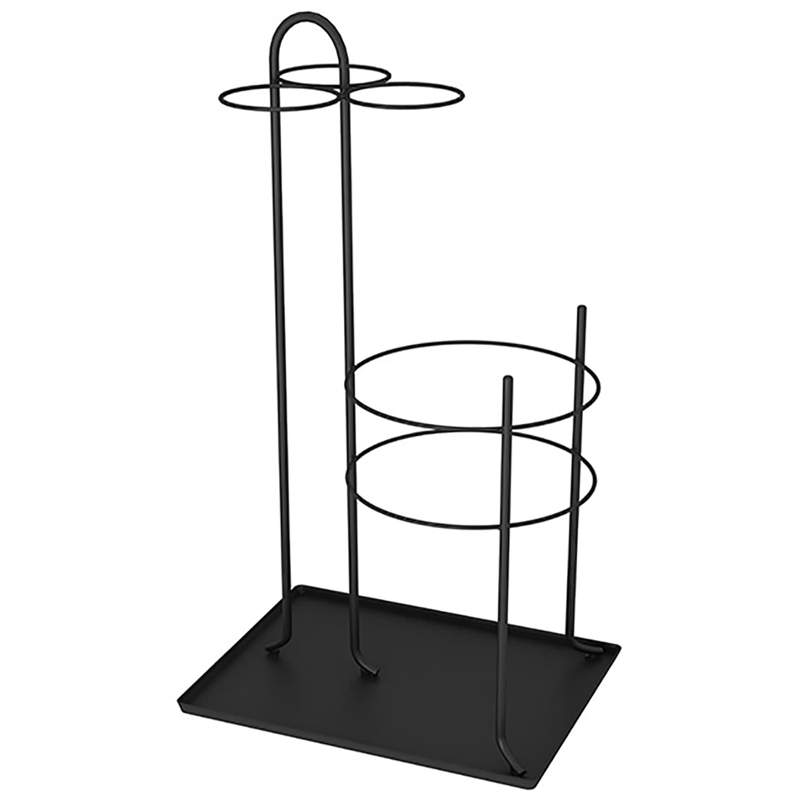 Porte-parapluie entrée design métal noir pour garder votre maison propre