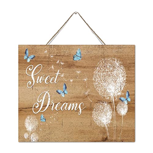 Décoration d'intérieur douce avec plaque bois Sweet Dreams