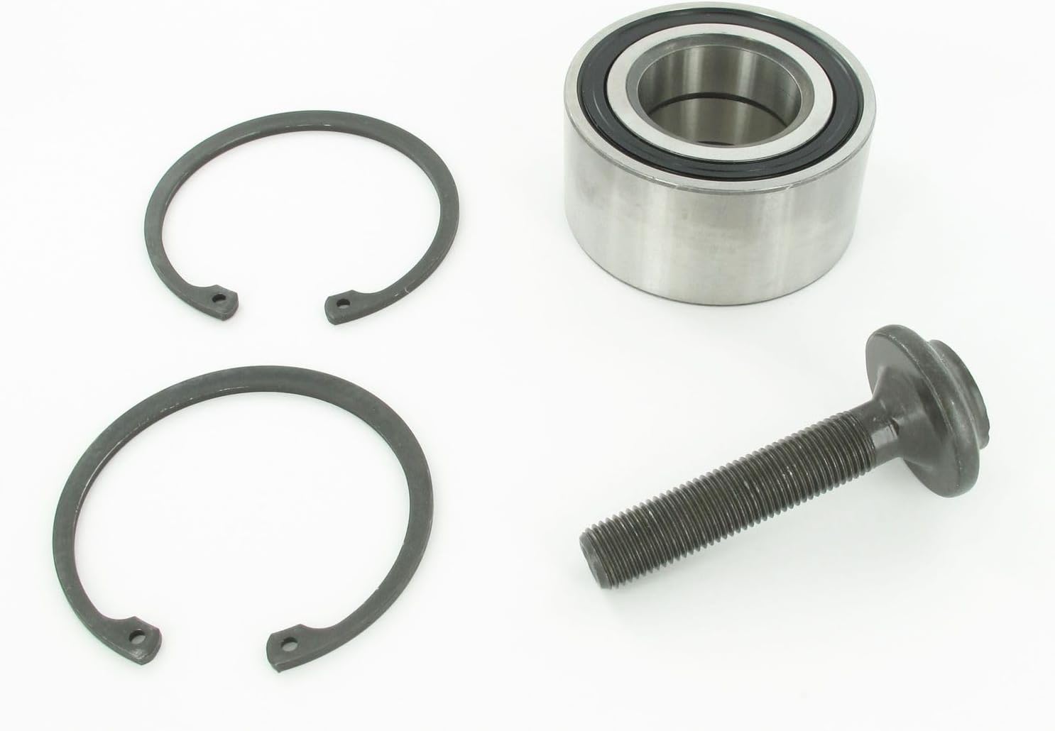 SKF Front Wheel Bearing Kit WKH1355 Aftermarket Replacement Part Compatible with Audi 1988-2000 Volkswagen 1998-2005