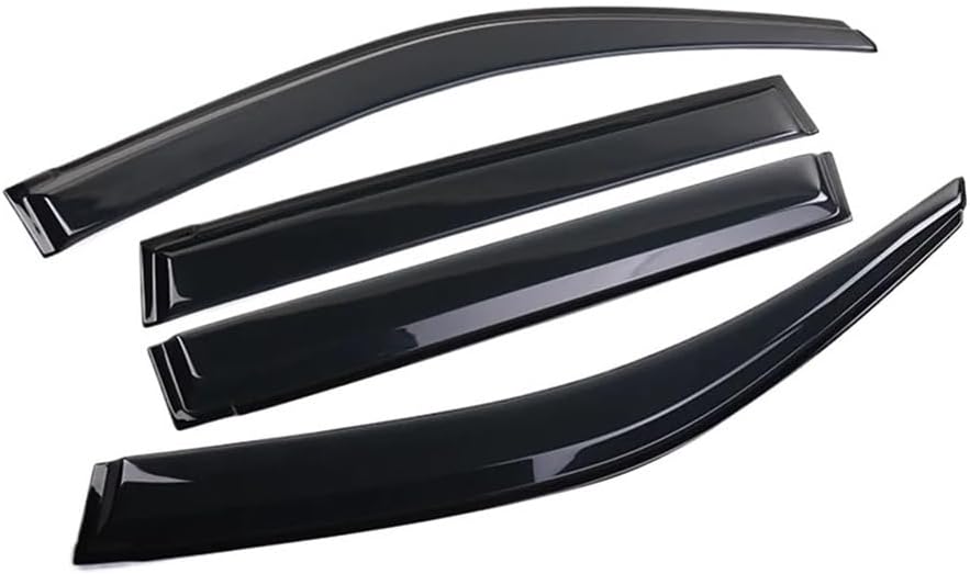 Wind Deflectors Compatible With Kia For Picanto JA GT-Line 2018~2023 Windows Visor Door Vent Awnings Rain Eyebrow Deflector