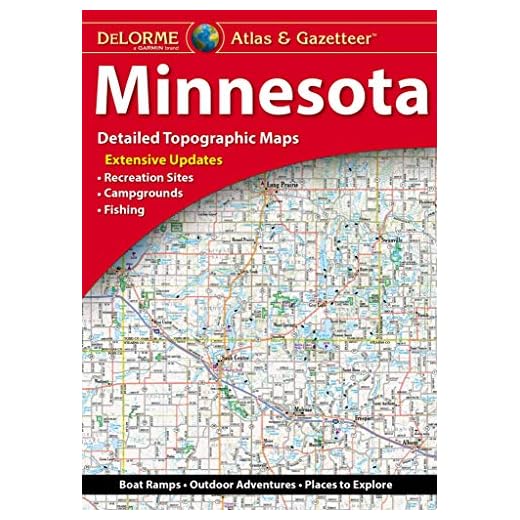 Minnesota Atlas & Gazetteer Guidebook
