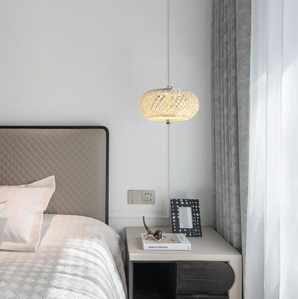 Suspension LED en cristal moderne luminaire de prestige créatif 7W