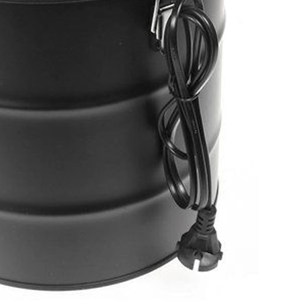 BAKAJI Aspiracenere Professionale con Filtro HEPA, Aspirapolvere per Cenere Elettrico Potenza 1000 Watt, Aspiratutto Capacità 18 Litri, Doppio Isolamento, Mangiacenere per Camino