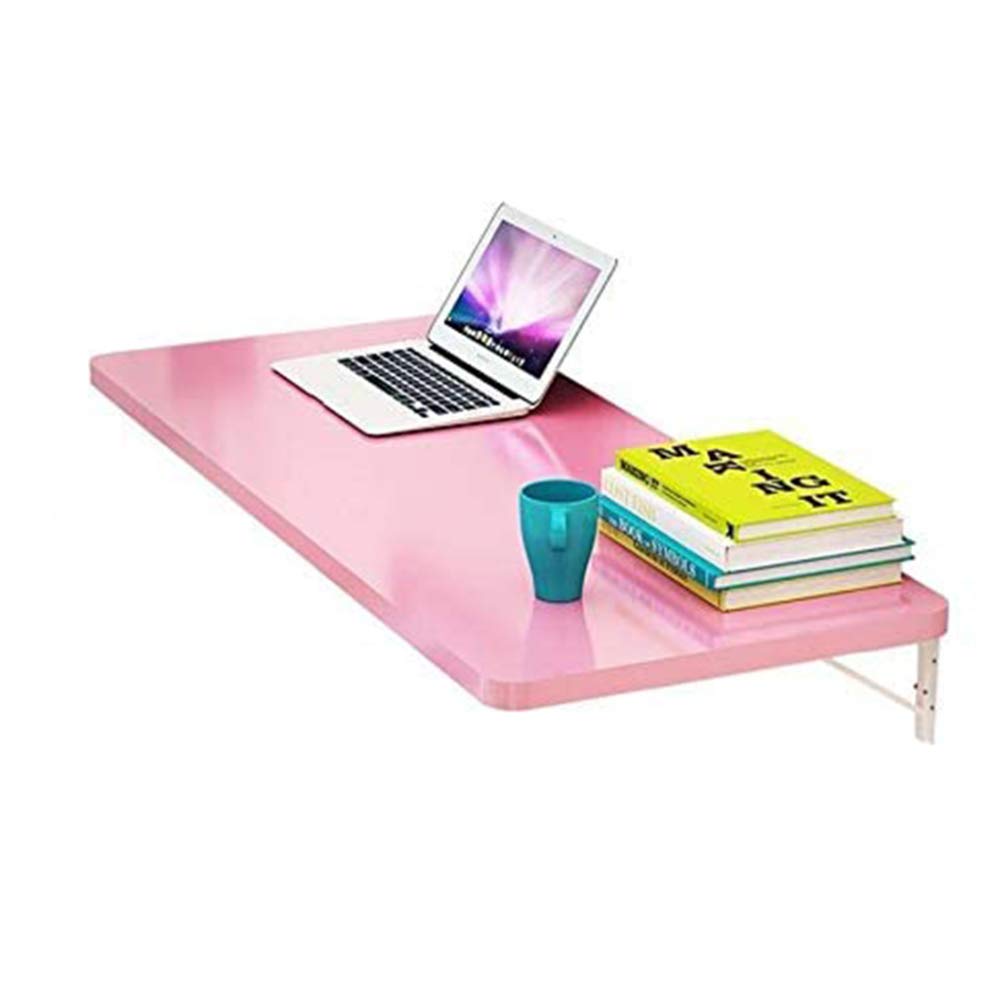 Table pliante maison murale rose pour studio et cuisine étroite