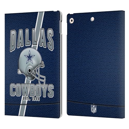 Coque iPad 10.2 NFL Dallas Cowboys étui portefeuille cuir