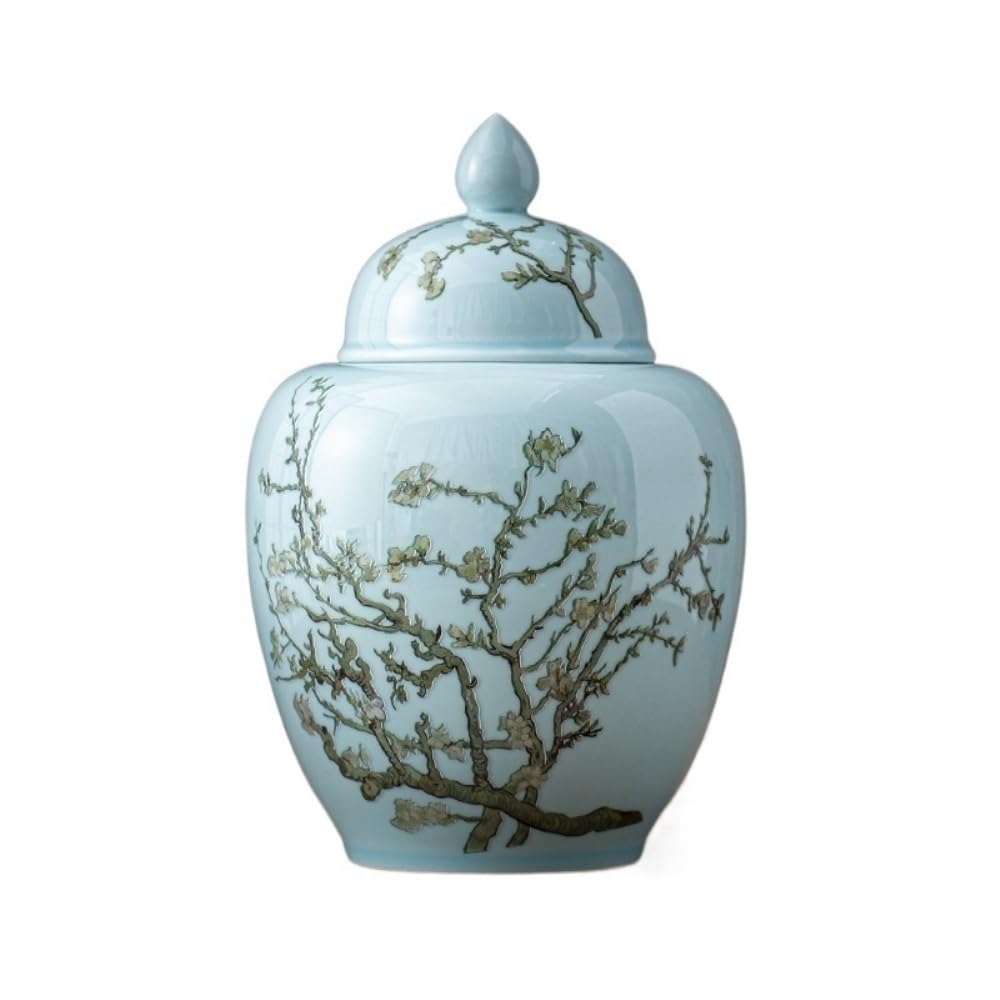 Contenitore per il tè in ceramica, contenitore per la conservazione del tè sfuso, barattolo in ceramica sigillato, barattolo per la conservazione dei condimenti da cucina, set da tè cinese retrò, ba