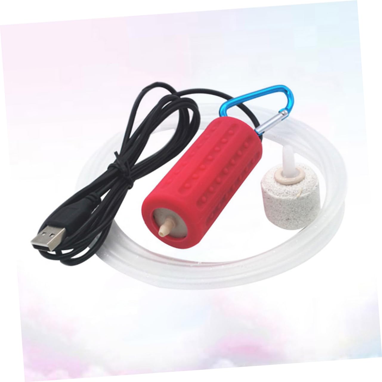 Mipcase 2piezas Bomba De USB Silenciosa para Acuarios para Tanques De Peces Pequeños y Medianos Consumo Compatible Diversas Especies Acuáticas