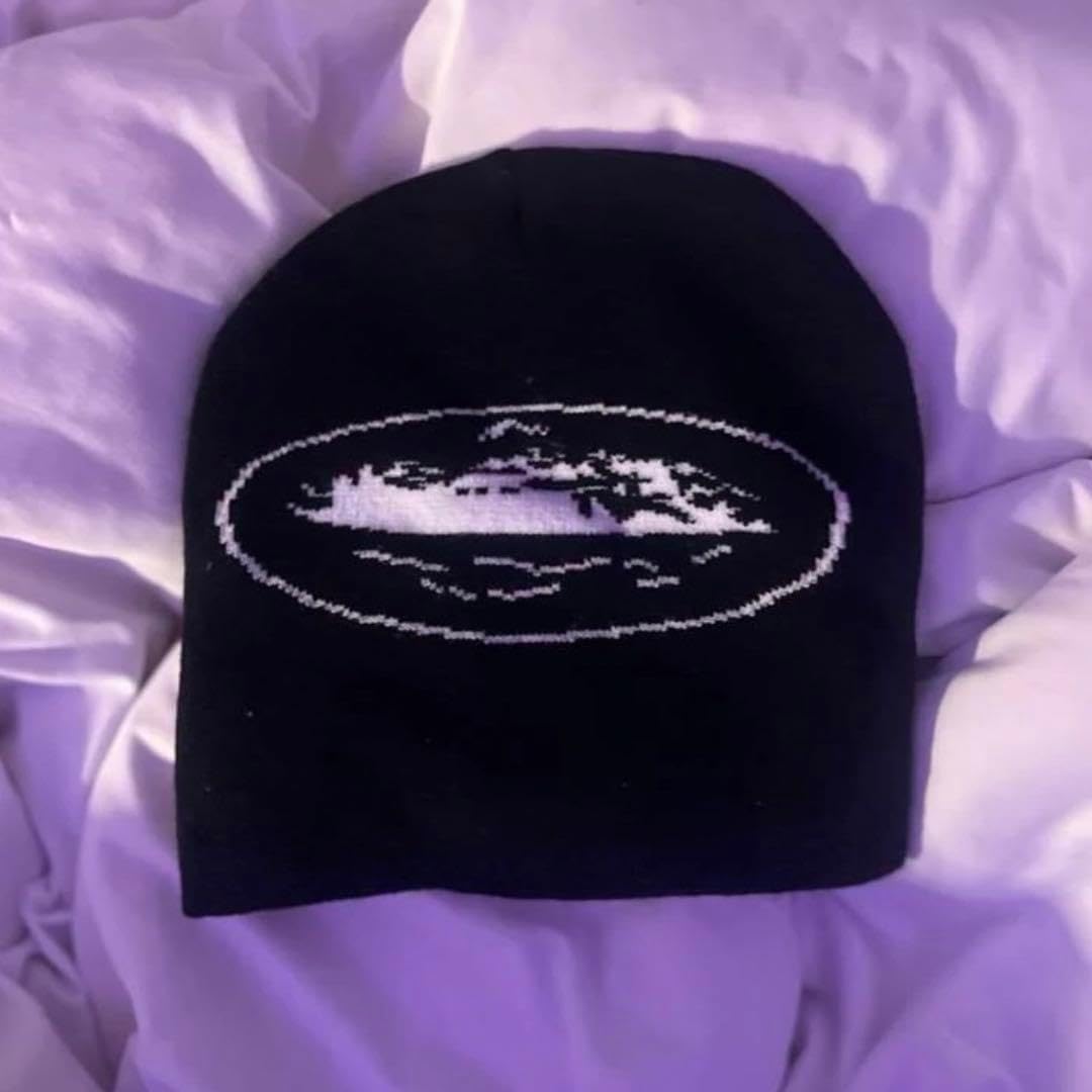 Corteiz ブラック ビーニー ukファッション ノーブランド