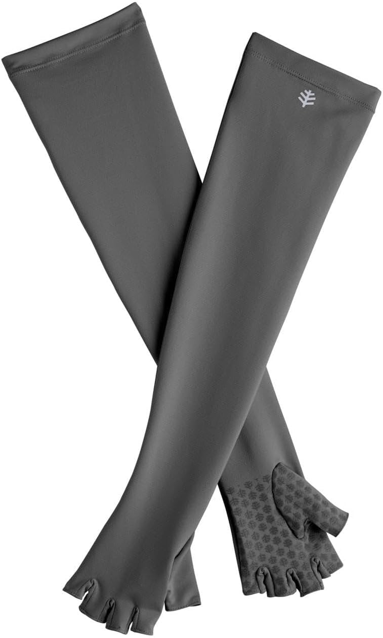 DENTS ブラック レザー フィンガーレス手袋 M 指抜きグローブ 革