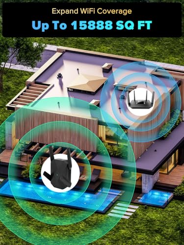 2026 AX3000 WiFi 6 Extender, WiFi Extender Signal Booster - image 3