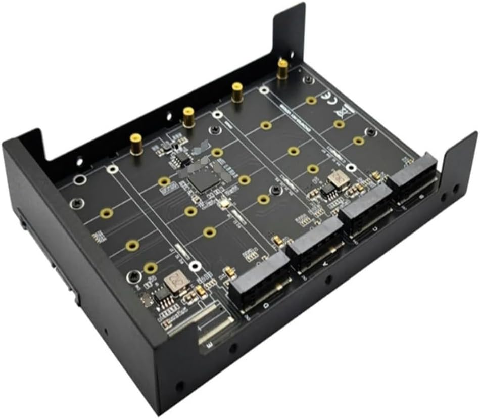 for .2 SSD to 3.5 SATA3.0 6Gb JBOD Adapter Card with Enclosure Adapter