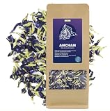 dreikraut Anchan Clitoria Ternatea getrocknete Blüten, 100 g