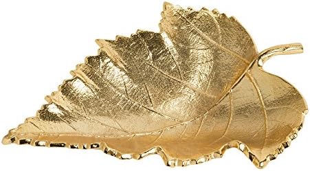 Elegance Affordable Maple Leaf, 9" x 7", Gold