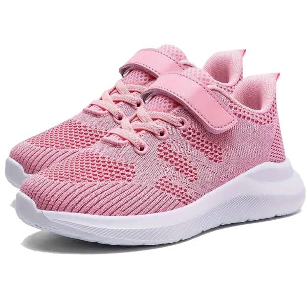 Boys Girls Sneakers Kids Shoes Unisex Lightweight Breathable Athletic Running Tennis Fitness Shoes for Toddler/Little Kid/Big Kid
