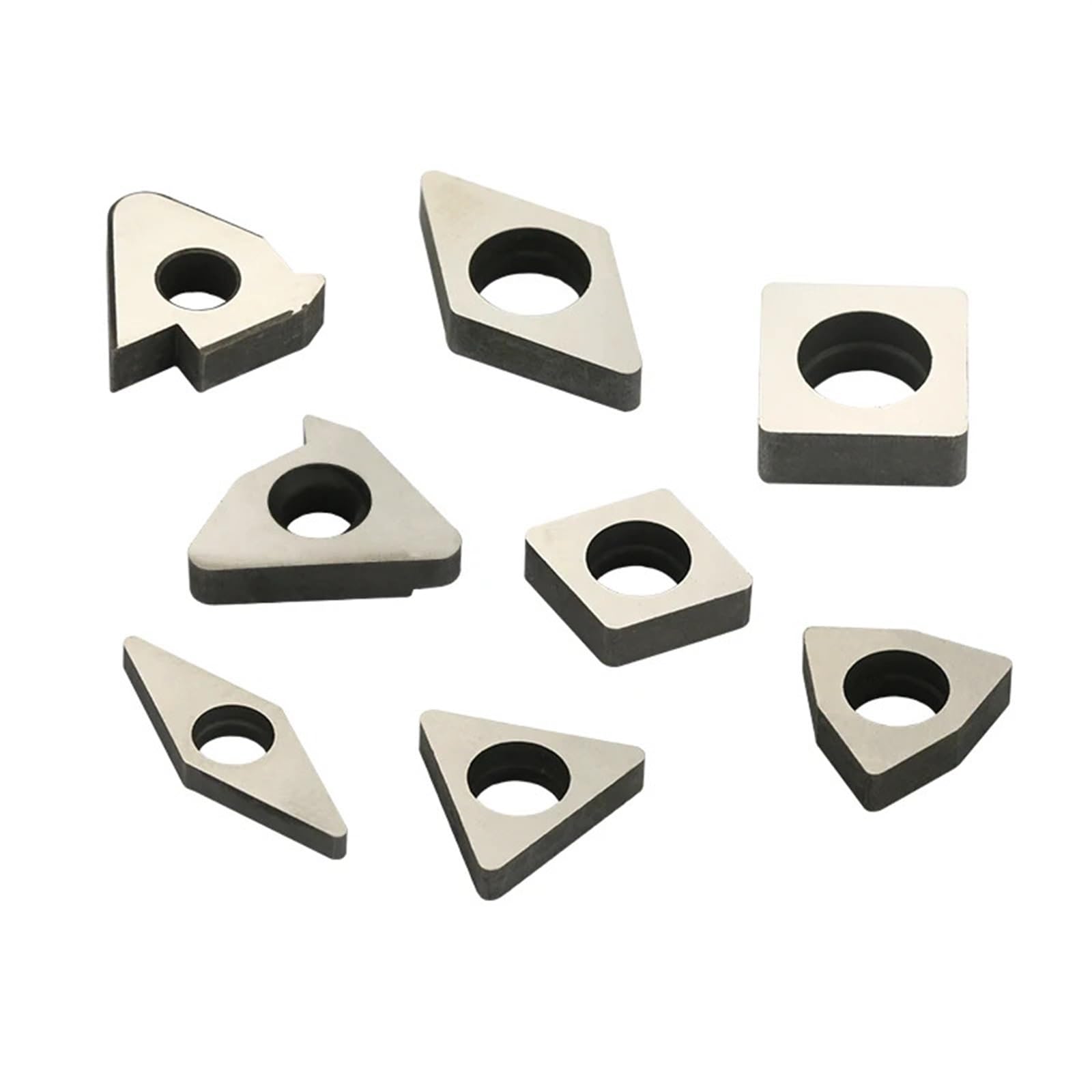 Uxcell Carbide Insert Seat Shim MW0804 Lathe Thread Shim Seats 10 Pack
