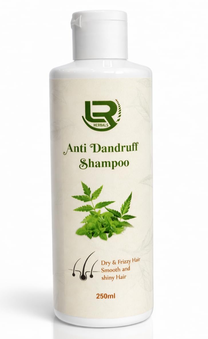 Anti Dandruff Shampoo 250ml – Herbal Scalp Care for Dandruff Control, Smooth & Shiny Hair, Nourishing Shampoo for Dry & Frizzy Hair-image-38