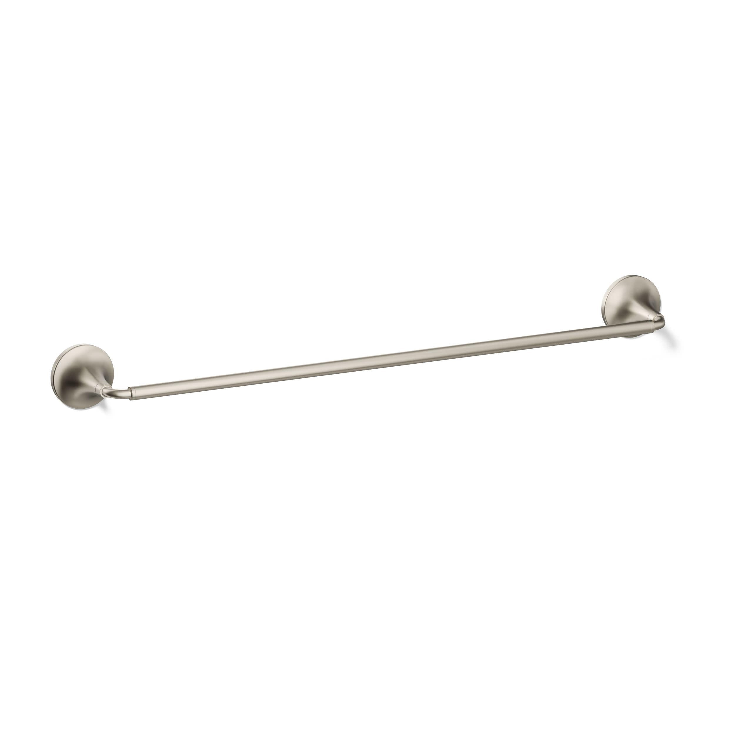 Barre porte-serviette Kohler Tone anti-corrosion 24 pouces nickel brossé robuste