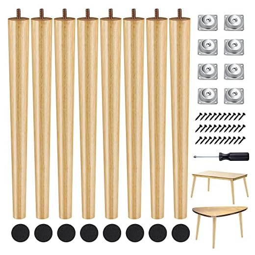 TURSTIN Mid Century Table Legs Set