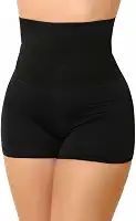 Kit 2 Cintas Short Anágua Modeladora Alta Compressão Bruna Pós Parto Lisa Não Marca Roupa