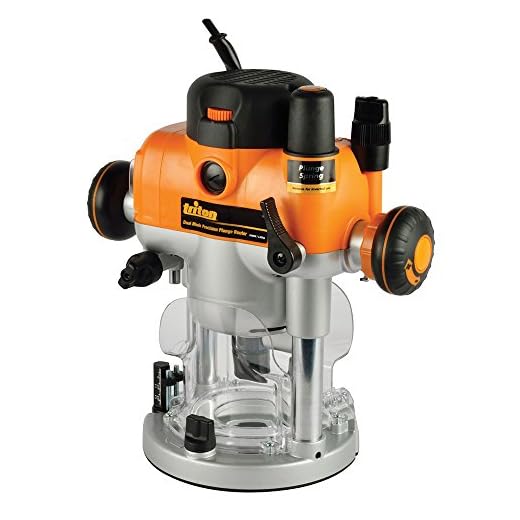 Triton TRA001 3-1/4 HP Dual Mode Precision Plunge Router