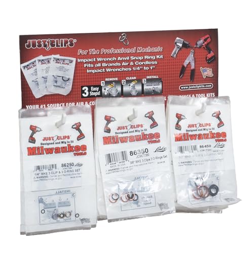 Lisle 87150 MCTSRD MKE avec trois crochets et assortiment complet 5X1/4 10X3/8 10X1/2 3Hook CB