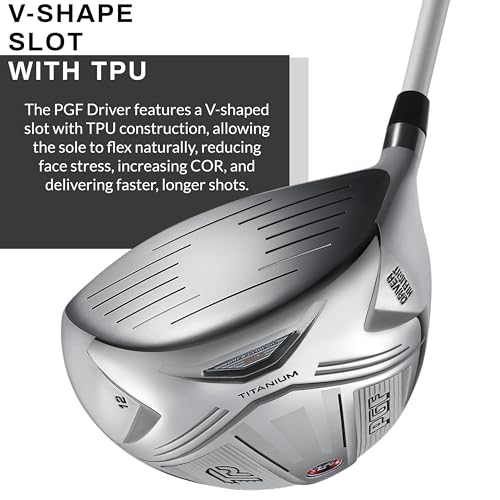 PGF Labs Gold Tour Precision Titanium Forged Driver [RH][Lady Shaft][12] - Thumbnail 5