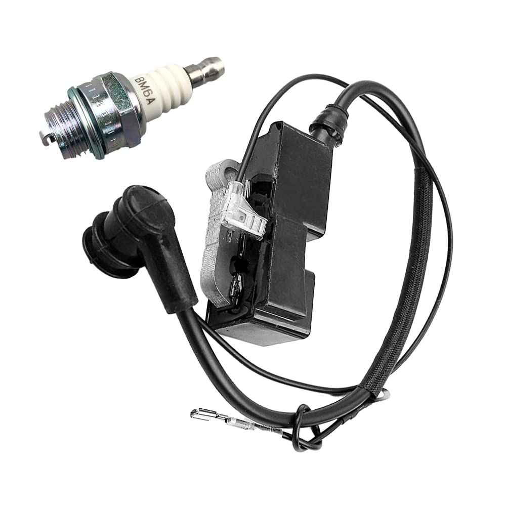 Bobine D'allumage Avec Bougie BM6A Pour Tronçonneuse Jonsered - Compatible 625, 630, 670, 2051, 2054, 2055, 2095 - 4