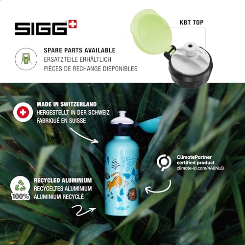 Botella para niños antiderrames SIGG KBT de 0.4 L para evitar mochilas mojadas 4