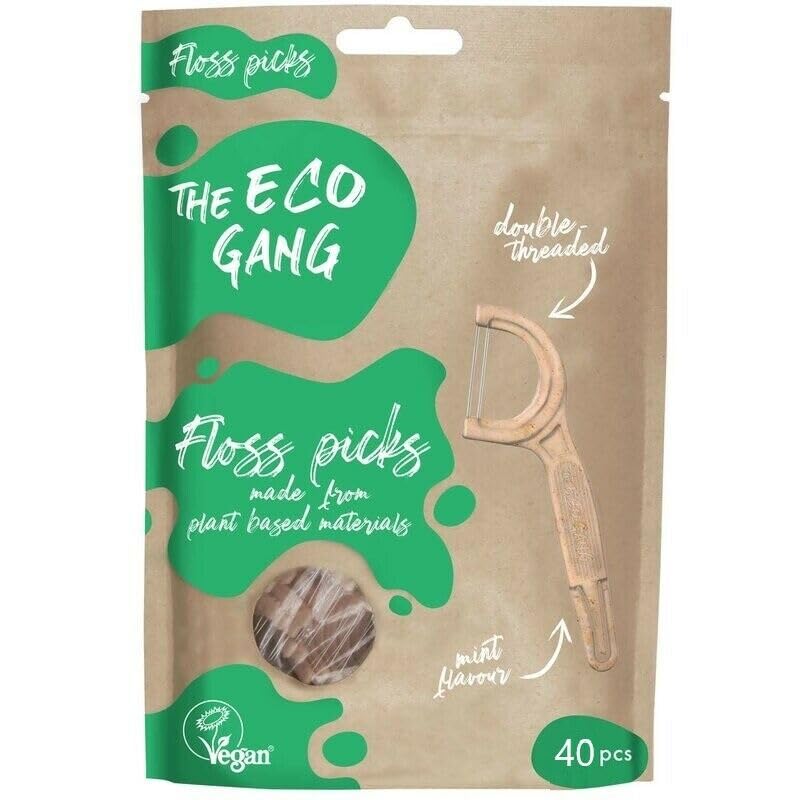Floss Picks Made from Plant Based Materials Vegan
