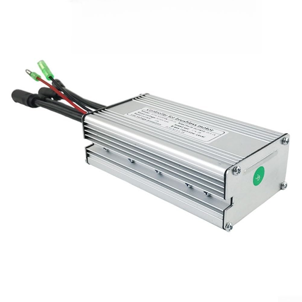 Controlador de onda sinusoidal de 36 V 48 V 25 A para KT E-Bike 750 W motor sin escobillas con línea de luz, pieza de bicicleta eléctrica impermeable de 9 pines, funda de aluminio compacta para