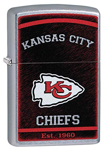 Personalized Zippo Lighter NFL Kansas City Chiefs - Free Engraving