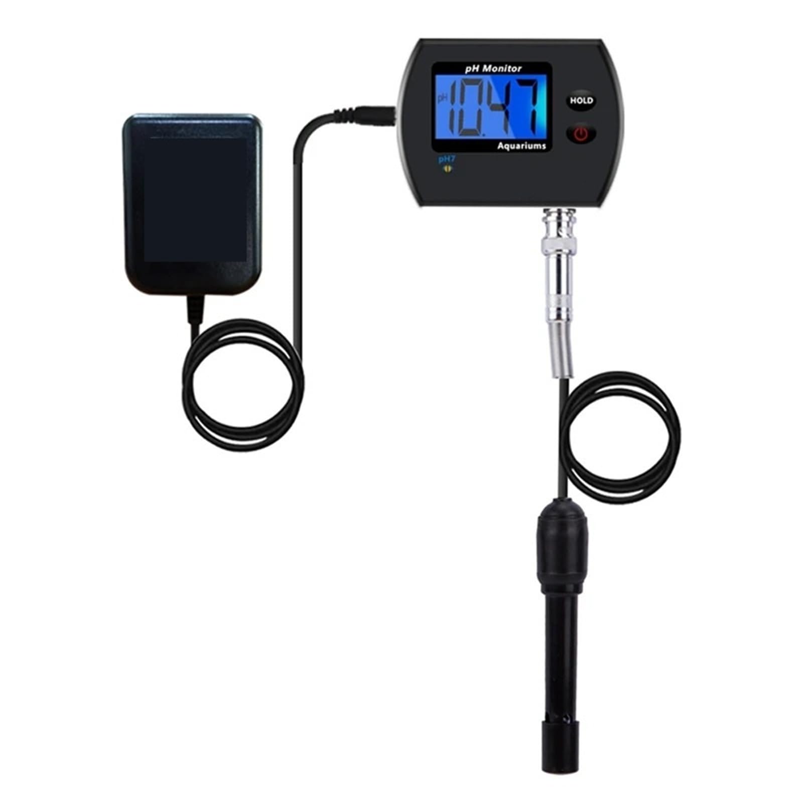 Digital pH Meter, Digital Ph Meter Aquarium Drinking Water Online PH Monitor Professional Accurate Water Quality Tester